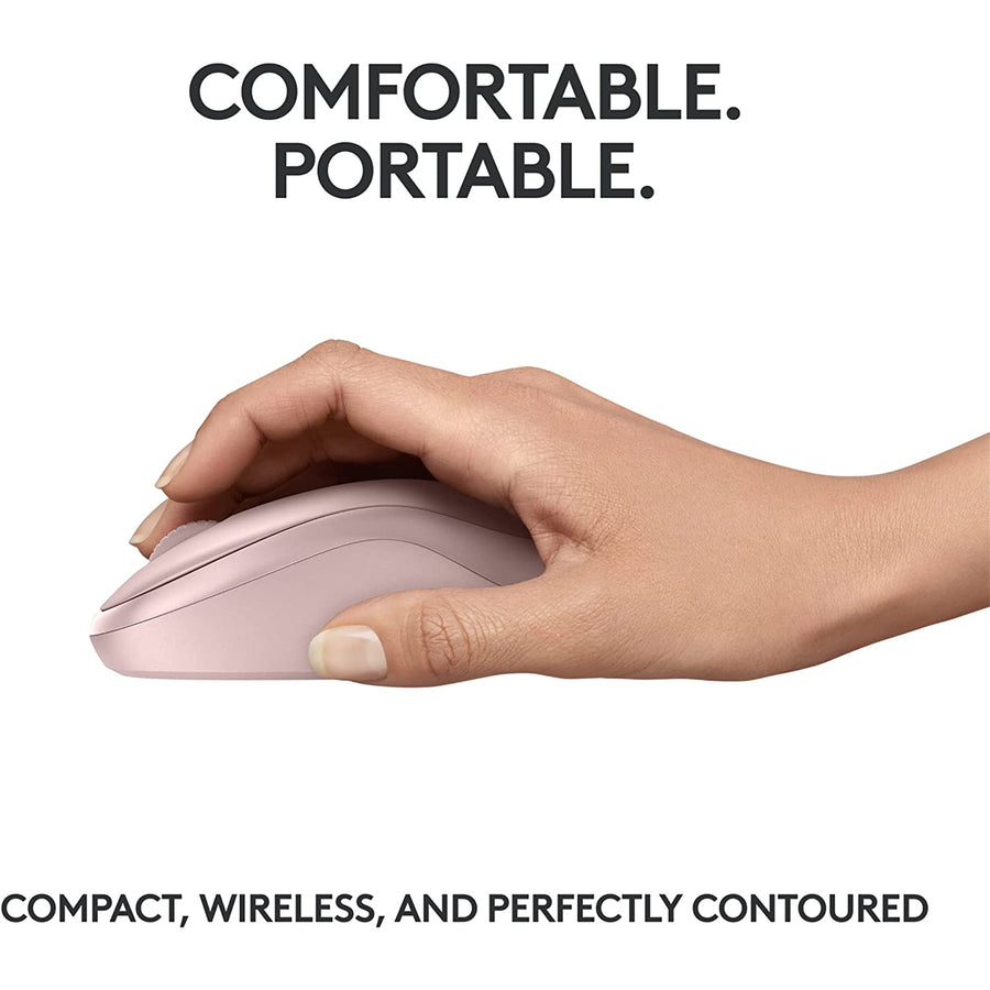 Logitech M240 Silent Bluetooth Mouse - Rose