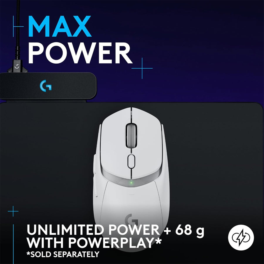 Astro 910-007209 - G309 LIGHTSPEED Wless Gaming Mouse WHT
