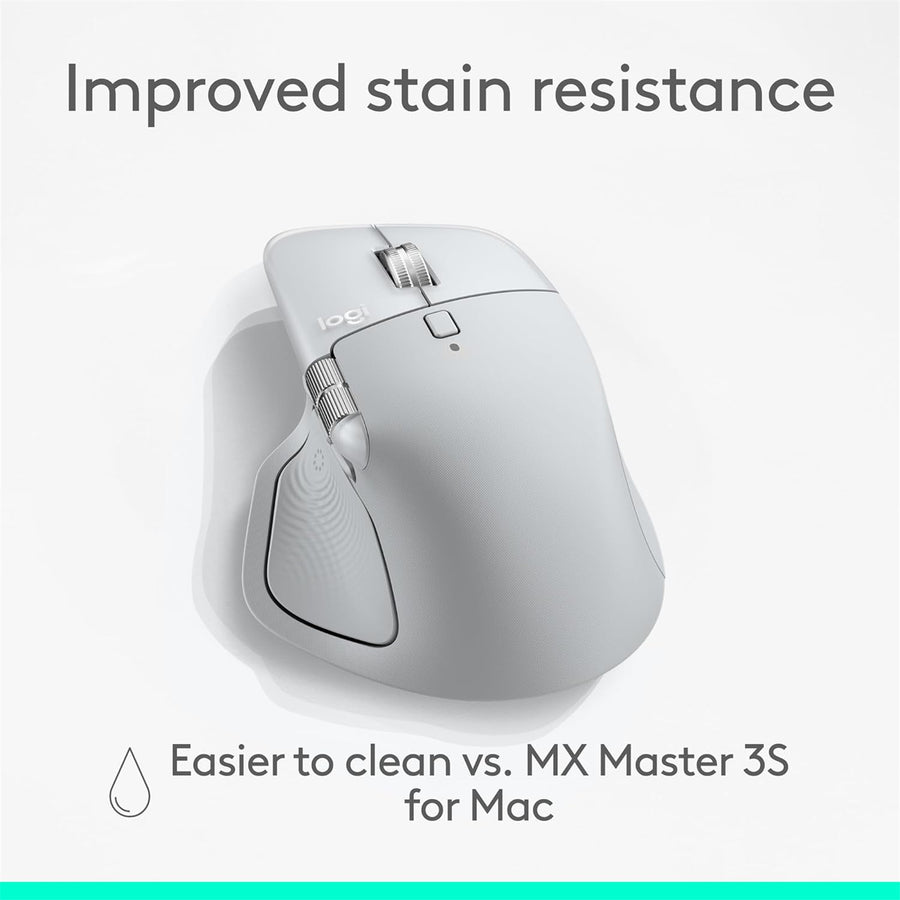 910-007578 - Logitech MX Master 4 for Mac - WHT SIL