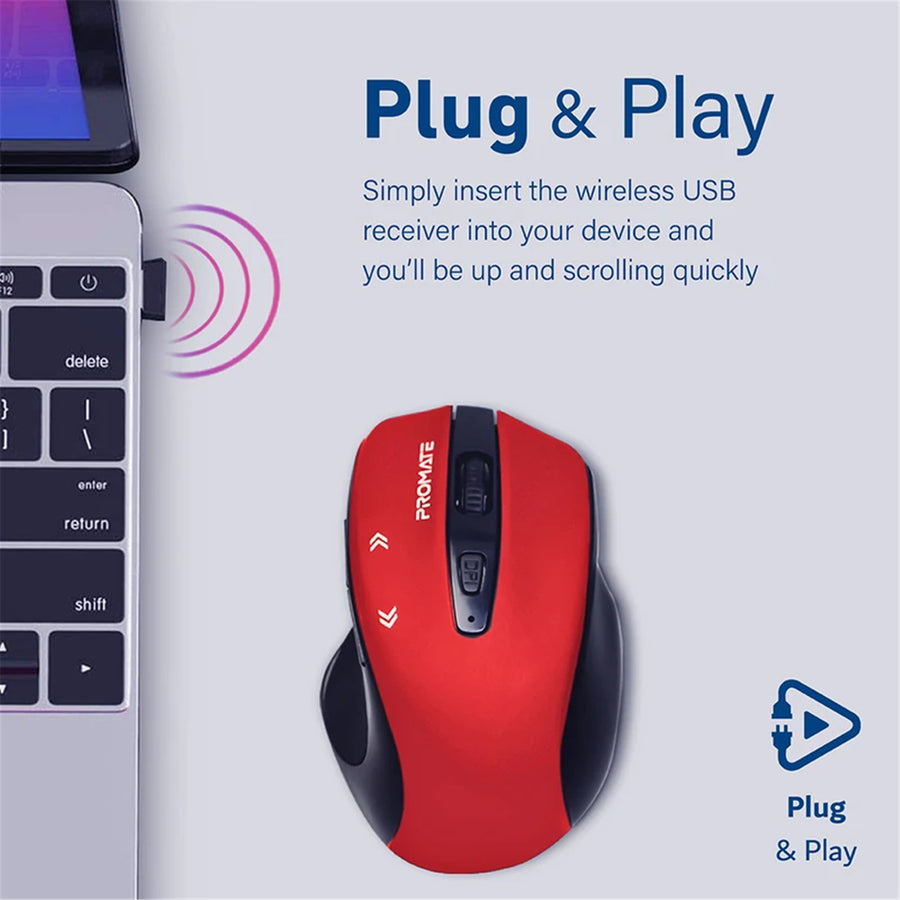 Promate CURSOR-RED