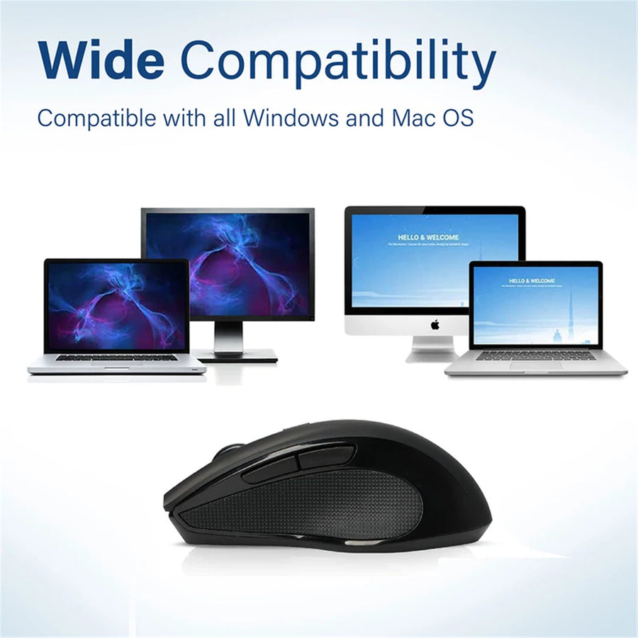 Promate   BREEZE Wireless Mouse with noise reduction - Black