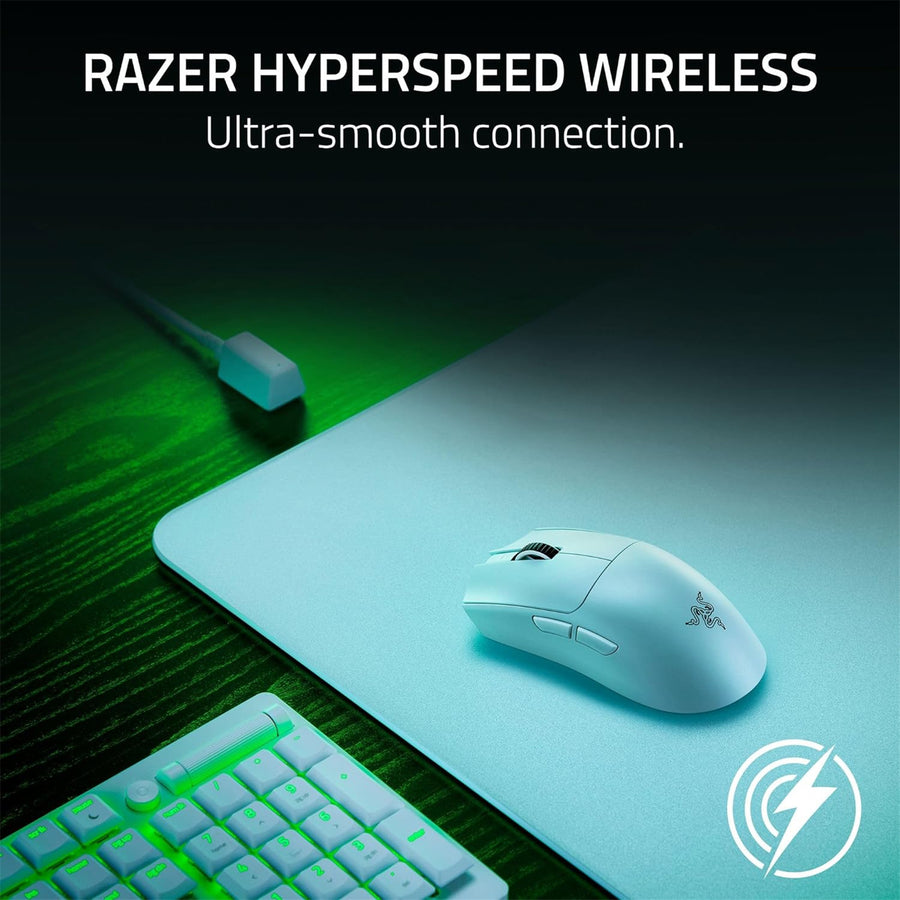 RZ01-05120200-R3A1 - RAZER VIPER V3 PRO - WIRELESS ESPORTS GAMING MOUSE (WHITE EDITION) - AP PACKAGING