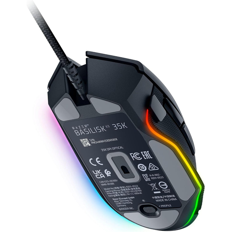 RZ01-05230100-R3M1 - RAZER BASILISK V3 35K - ERGONOMIC WIRED GAMING MOUSE