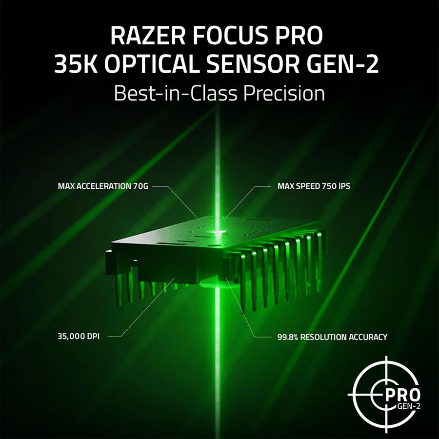 RZ01-05230100-R3M1 - RAZER BASILISK V3 35K - ERGONOMIC WIRED GAMING MOUSE
