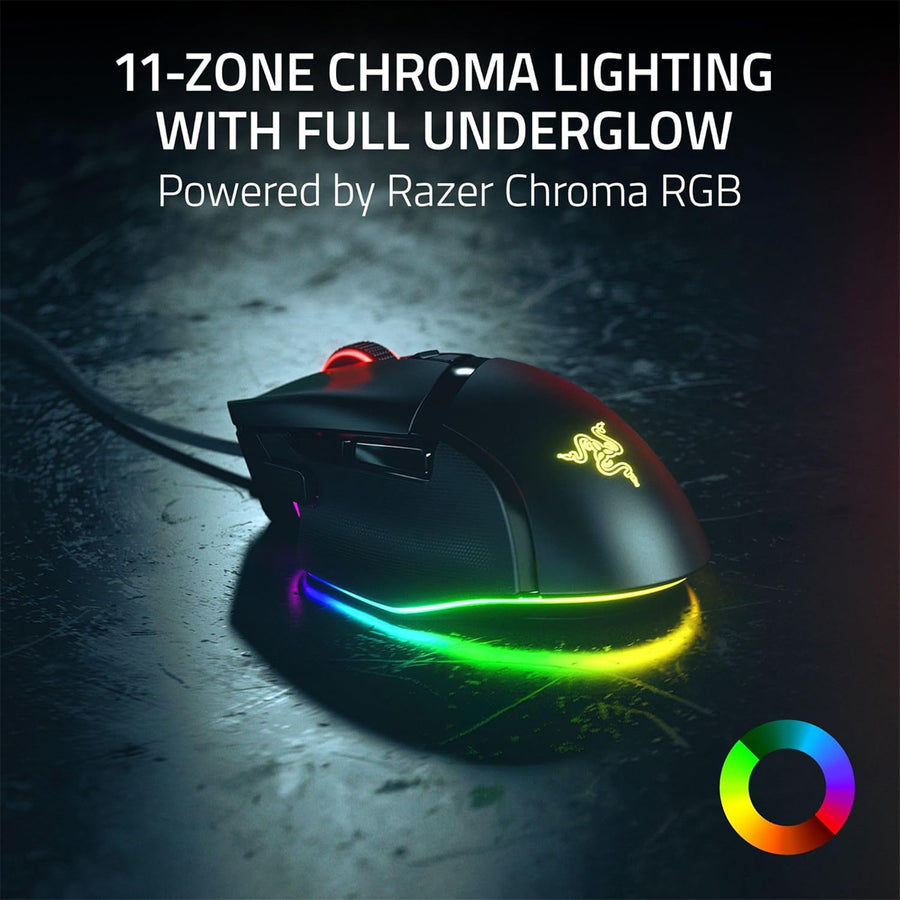 RZ01-05230100-R3M1 - RAZER BASILISK V3 35K - ERGONOMIC WIRED GAMING MOUSE