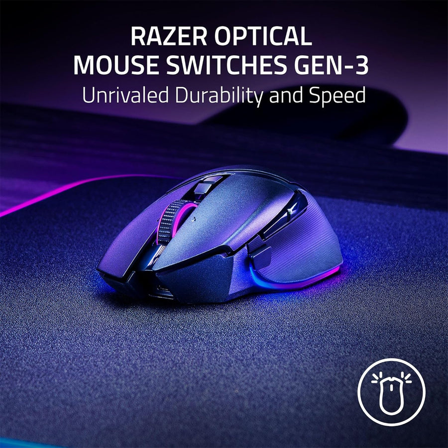 RZ01-05240100-R3A1 - RAZER BASILISK V3 PRO 35K - ERGONOMIC WIRELESS GAMING MOUSE
