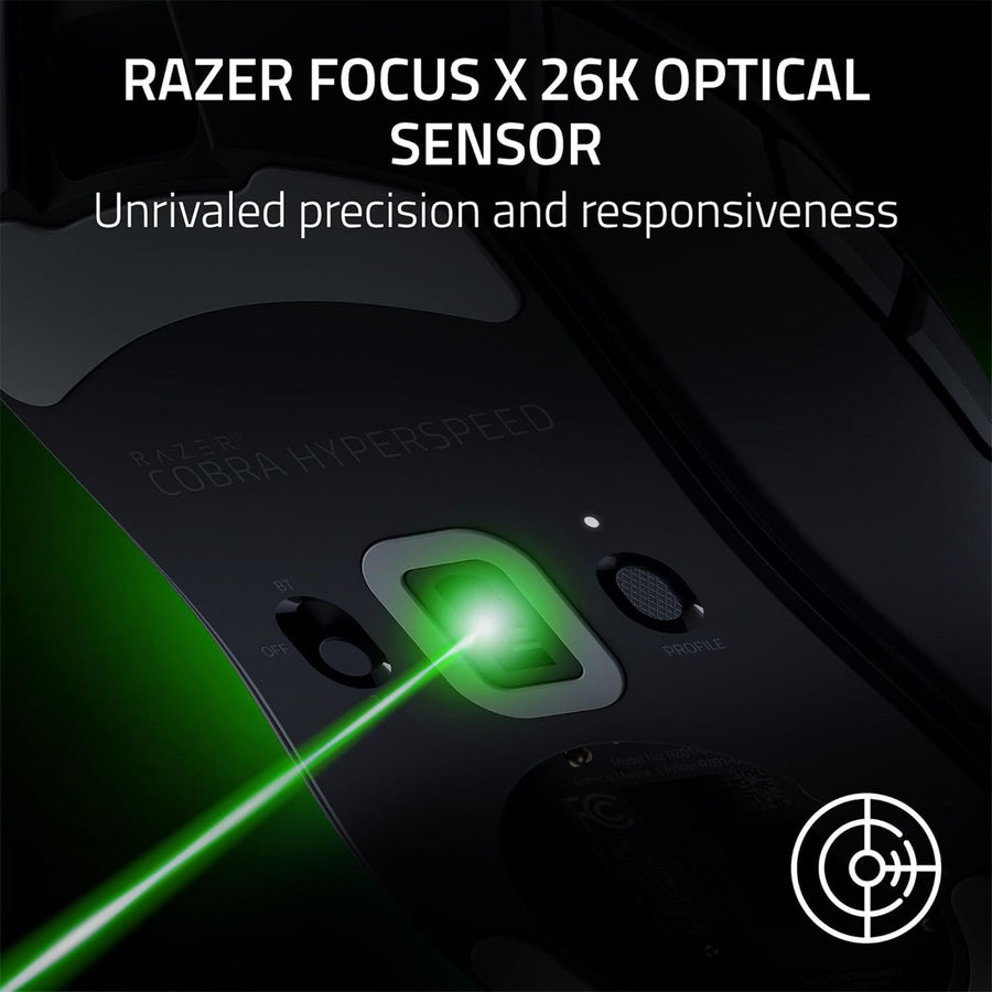 RZ01-05570100-R3A1 - RAZER COBRA HYPERSPEED - WIRELESS GAMING MOUSE - AP PACKAGING