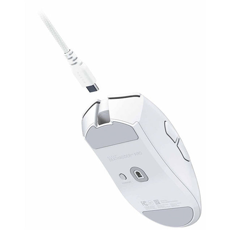 Razer Deathadder v4 Pro Wireless Gaming Mouse - White