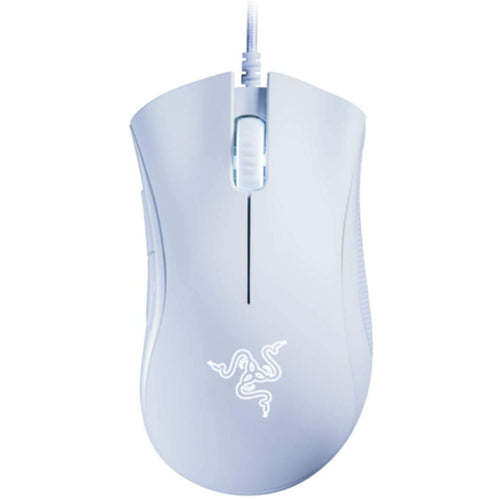 RAZER DEATHADDER ESSENTIAL WHITE EDITION - ERGONOMIC WIRED GAMING MOUSE - FRML PACKAGING