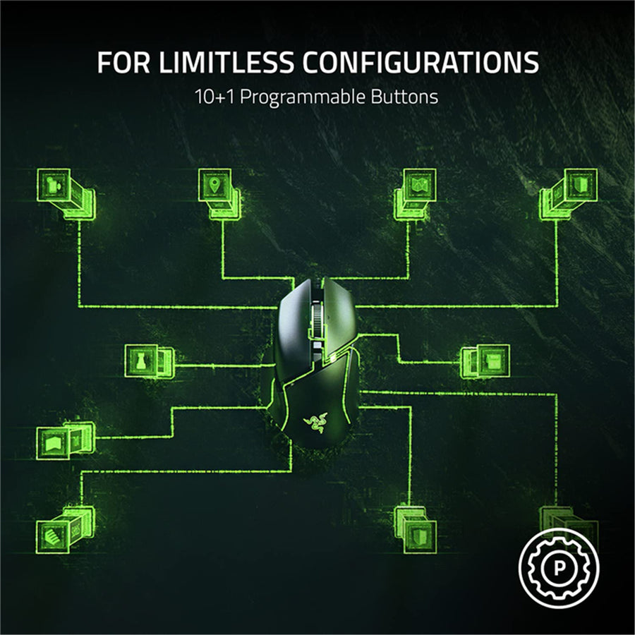 RZ01-04000100-R3M1 - RAZER BASILISK V3 - ERGONOMIC WIRED GAMING MOUSE - FRML PACKAGING
