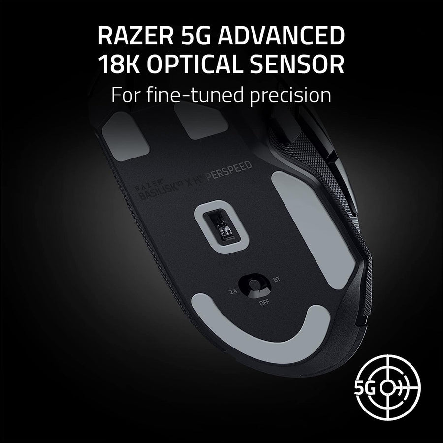 RZ01-04870100-R3A1 - RAZER BASILISK V3 X HYPERSPEED - WIRELESS ERGONOMIC GAMING MOUSE - AP PACKAGING