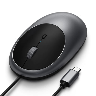 SATECHI C1 USB-C Kabelgebundene Maus – Space Grey