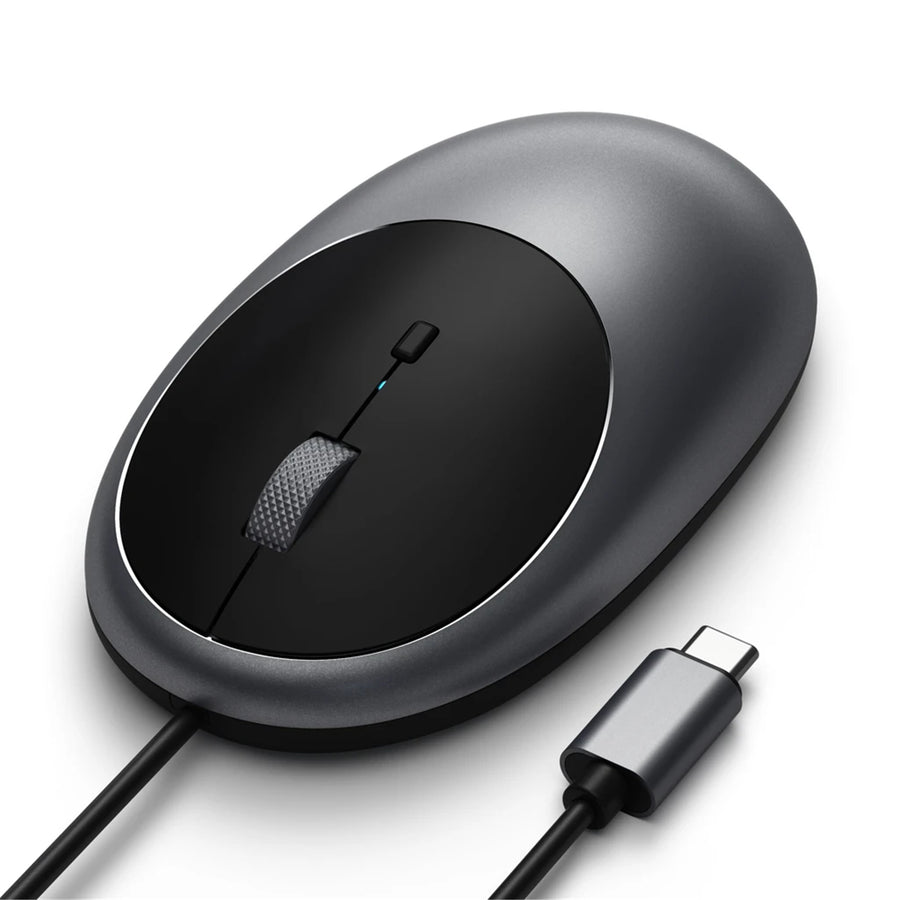 SATECHI C1 USB-C Kabelgebundene Maus – Space Grey