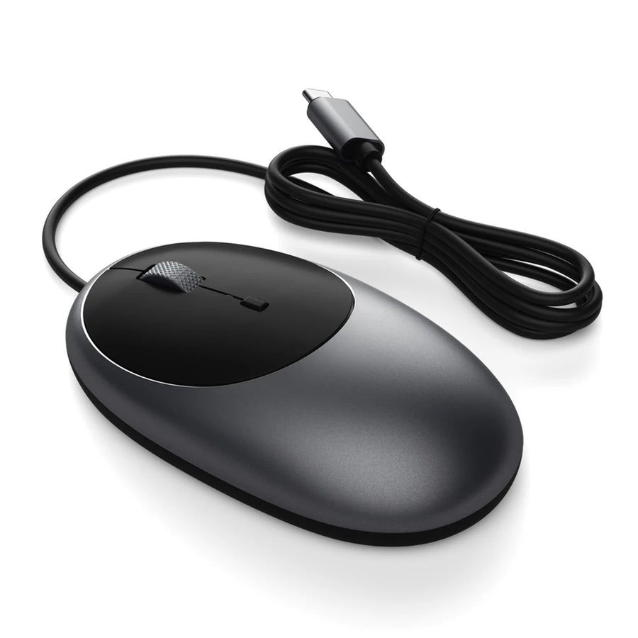 SATECHI C1 USB-C Kabelgebundene Maus – Space Grey