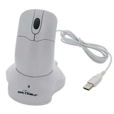 Seal Shield SEAL MOUSE IP68 SCROLL 2.4GHZ USB WHI