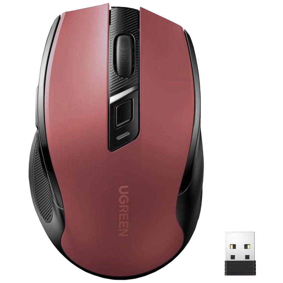 UGREEN UG-25752 Ergonomische kabellose Maus (2,4G Wireless & Bluetooth) 4000 DPI leises Design
