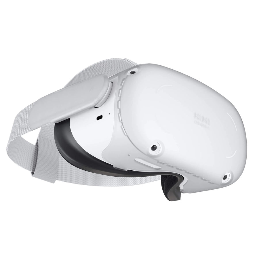 Kiwi Design   for META Oculus Quest 2 VR Shell Protective Cover - White