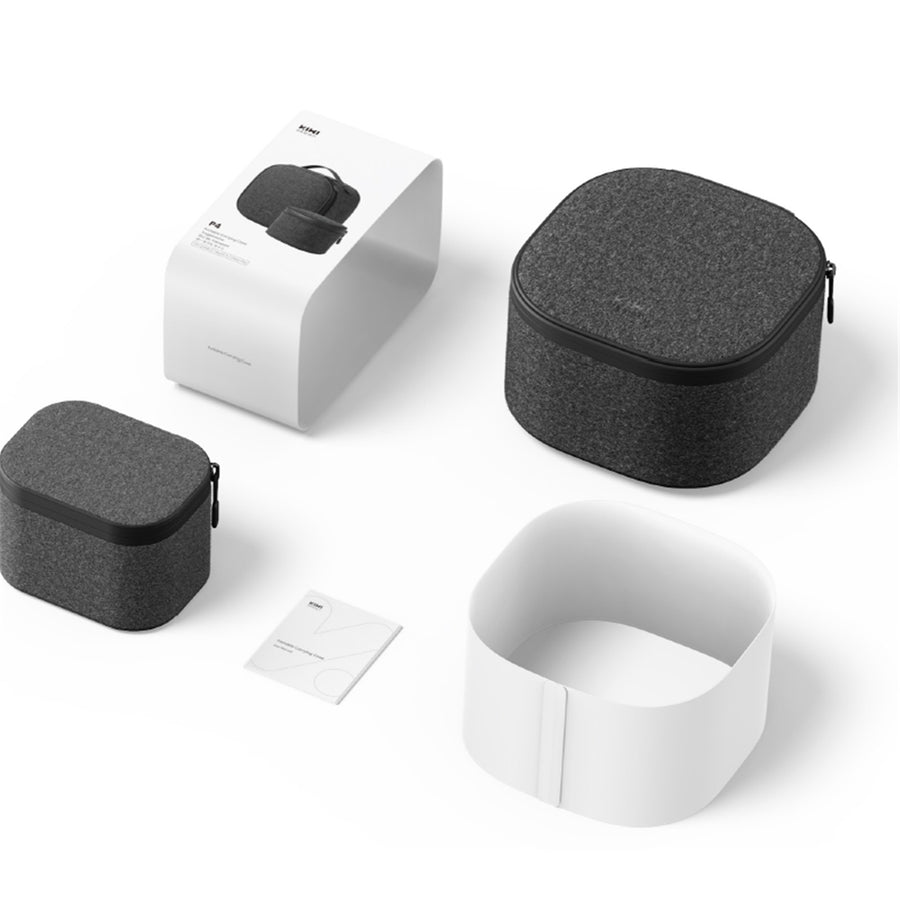 Kiwi Design   for META Oculus Quest 2 / 3 / Vision Pro P4 Portable Carry Soft Case