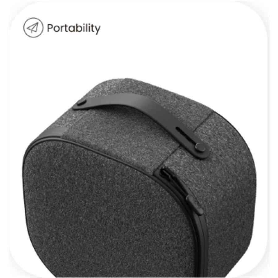 Kiwi Design   for META Oculus Quest 2 / 3 / Vision Pro P4 Portable Carry Soft Case