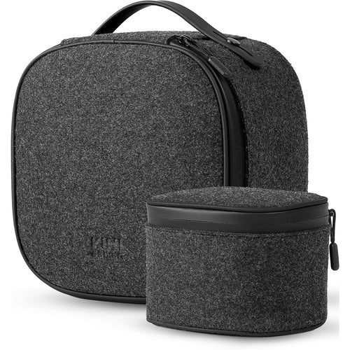 Kiwi Design   for META Oculus Quest 2 / 3 / Vision Pro P4 Portable Carry Soft Case