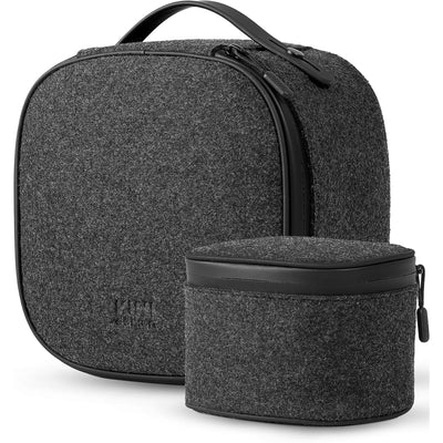 Kiwi Design   for META Oculus Quest 2 / 3 / Vision Pro P4 Portable Carry Soft Case