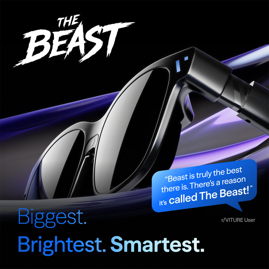 VITURE The Beast AR Glasses Large (IPD 62-74 mm)