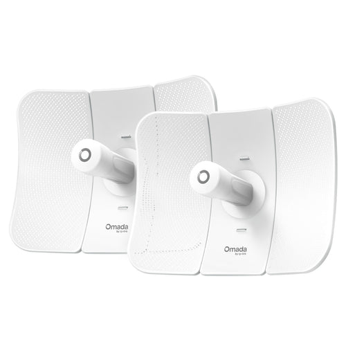 TP-Link Omada Beam Bridge 5 UR KIT (AC867) 5GHz 2-Stream IP65 Outdoor Wi-Fi 5 Wireless Bridge with 1GbE x1 (PoE+ 15.8W)