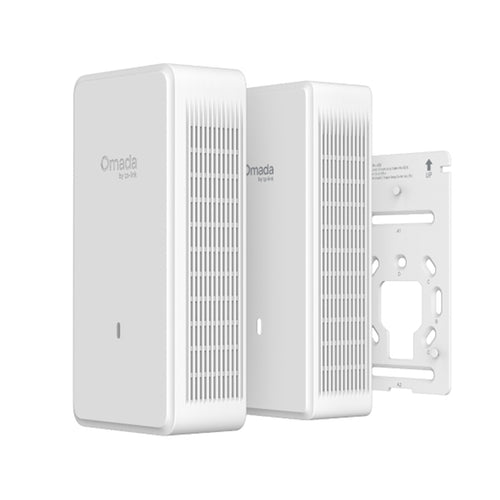 EAP775-Wall - Omada EAP775 BE9300 Tri-Band Wall Plate Wi-Fi 7 Access Point with 5-Ports and PoE Out Support
