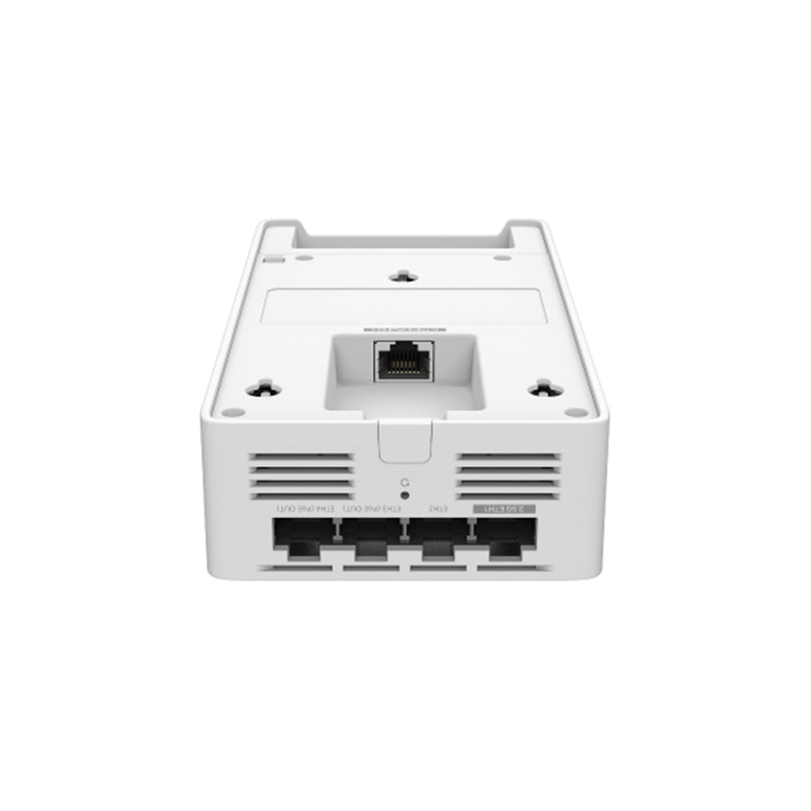 EAP775-Wall - Omada EAP775 BE9300 Tri-Band Wall Plate Wi-Fi 7 Access Point with 5-Ports and PoE Out Support