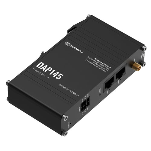DAP145 - Teltonika DAP145 DIN RAIL Wi-Fi access point with direct serial-to-IP bridging via RS485