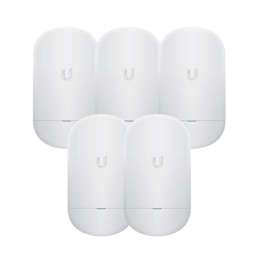 LOCO5AC-5 - Ubiquiti NanoStation 5AC Loco 300mW 13dBi CPE/Bridge Radio 5 Pack