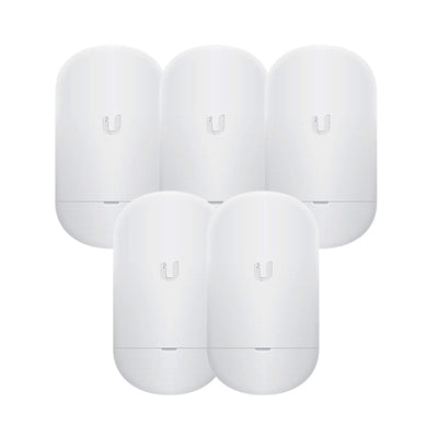 LOCO5AC-5 - Ubiquiti NanoStation 5AC Loco 300mW 13dBi CPE/Bridge Radio 5 Pack