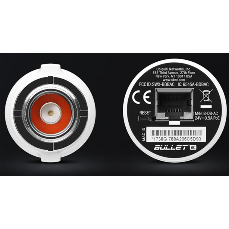 BulletAC-IP67 - Ubiquiti Bullet airMax ac Dual Band Titanium IP67 CPE/Bridge