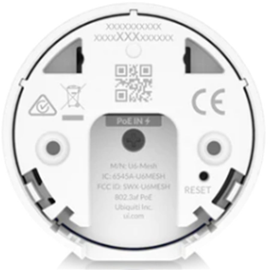 Ubiquiti UniFi U6-Mesh (AX5400) Dual-Band 6-Stream WiFi 6 Access Point (PoE 13W)