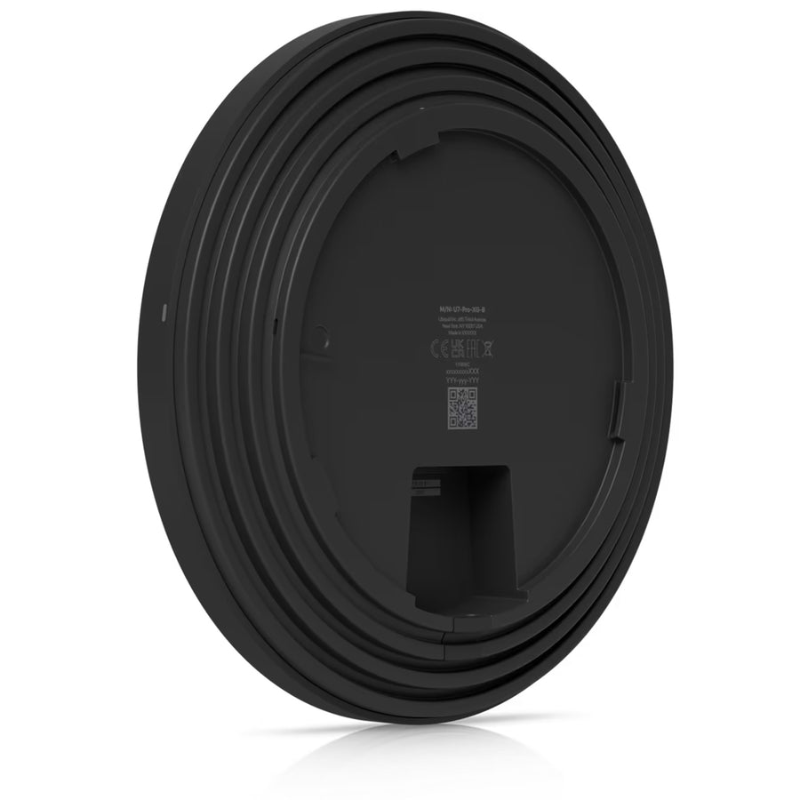 Ubiquiti UniFi U7-PRO-XG (BE11000) Tri-Band 6-Stream Wi-Fi 7 Access Point with 10GbE x1 (PoE+ 22W) - Black