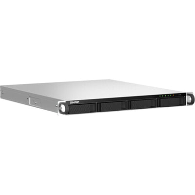 QNAP TS-464U-RP-8G 4-BAY RACKMOUNT NAS,INTEL QUAD-CORE,8GB RAM,1X PCIE,2X 2.5GBE,HDMI,4X U