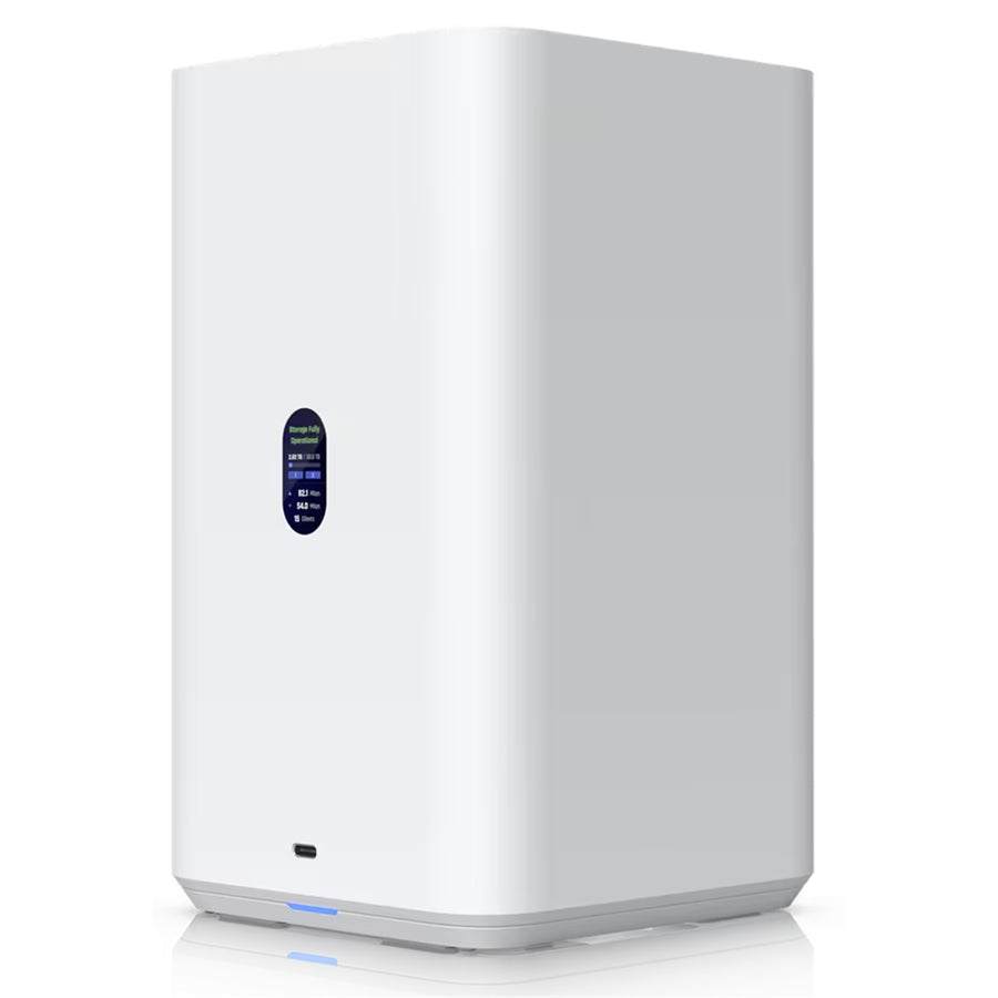Ubiquiti  UNAS-2-W 2.5Gbps Desktop NAS with (2) 3.5" Drive Bays - White