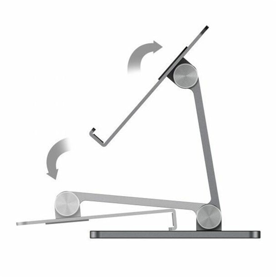 ALOGIC DTS-SGR - EDGE DESKTOP TABLET KLAPPBARER STÄNDER-GRAU