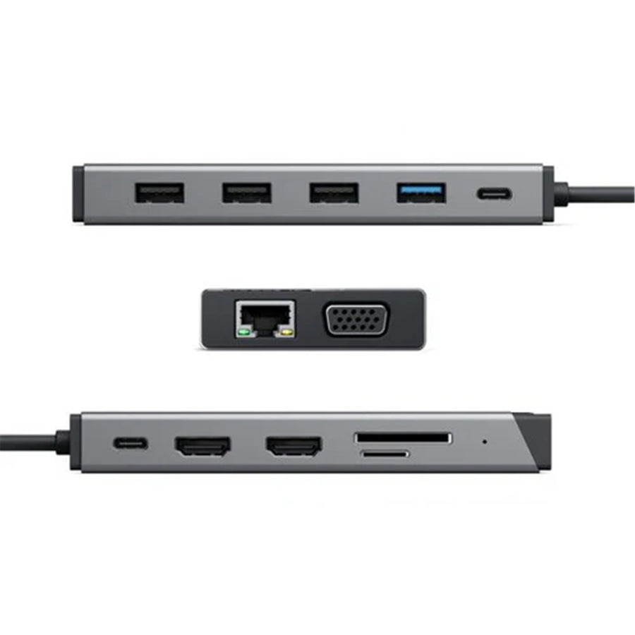 Alogic DUCDDV3V2USB-C 12-in-1 Triple Display Compact Dock