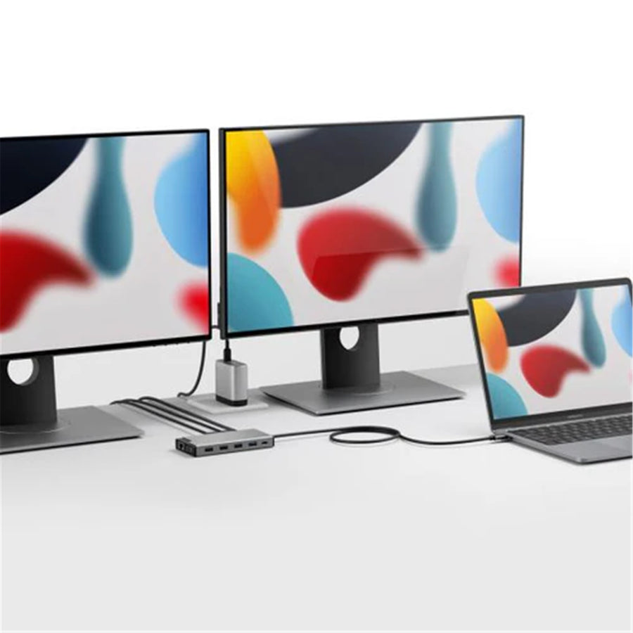 Alogic DUCDDV3V2USB-C 12-in-1 Triple Display Compact Dock