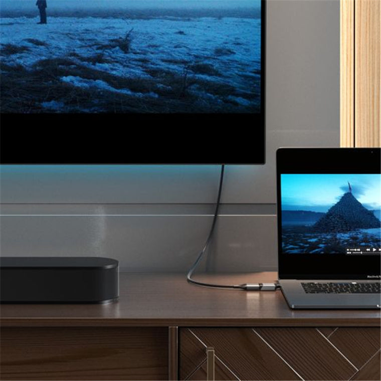 Alogic ULCHDMN-SGR ULTRA MINI USB-C (MÄNNLICH) ZU HDMI (WEIBLICH) ADAPTER