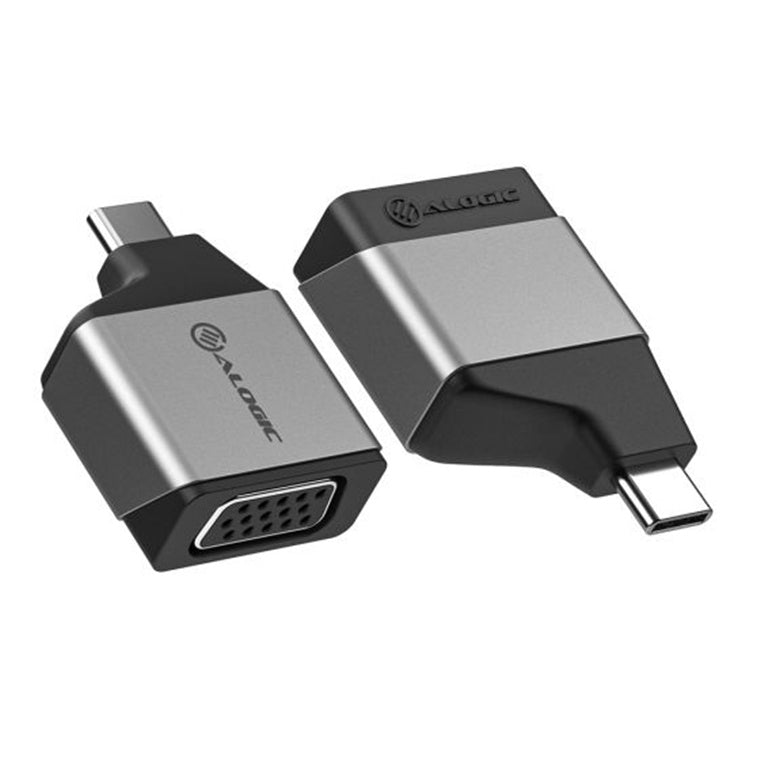 ALOGIC ULCVGMN-SGR - ULTRA MINI USB-C (M) AUF VGA (W) ADAPTER