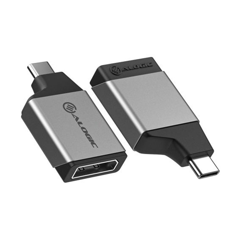 ALOGIC ULCDPMN-SGR - ULTRA MINI USB-C (M) AUF DP (F) ADAPTER