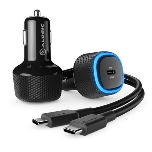 ALOGIC CRC60 - RAPID USB-C LAPTOP CAR CHARGER - 60W