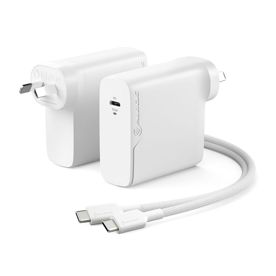 ALOGIC WCG1X100-ANZ - RAPID POWER 100W GAN CHARGER USB-C