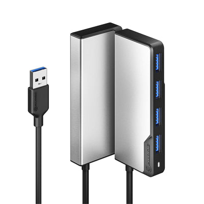 ALOGIC UAFUUA-SGR - USB-A FUSION SWIFT 4-IN-1 HUB - S.GREY