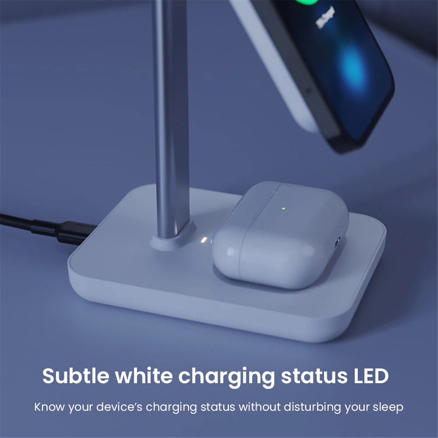ALOGIC JMS31SWHAU - JOURNEY 3-IN-1 WIRELESS CHARGING STAND W