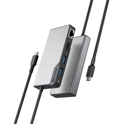 UCFUPRGEV2-SGR - ALOGIC USB-C FUSION ALPHA 5-IN-1 HUB 1 X