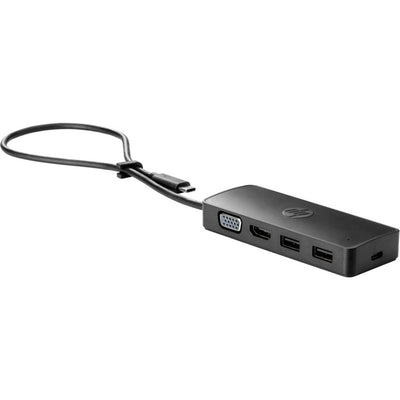 HP G2 7PJ38AA USB-C Travel Hub - Black
