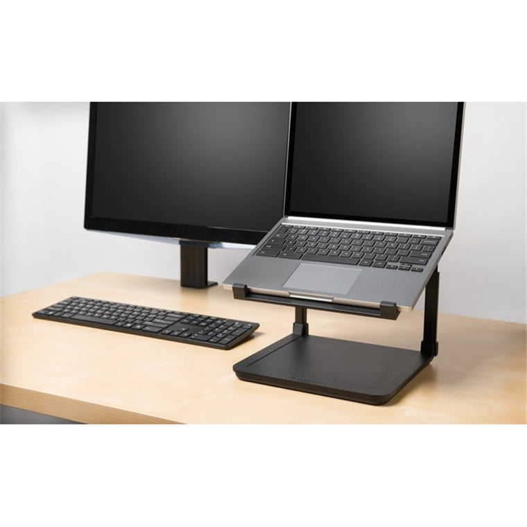 Kensington 52783 SmartFit Laptop Riser, Up to 15.6" Laptop Support, Dock attachable, K lock available - Desktop - Black